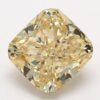 2.07 Carat Cushion Shaped Good Cut Yellow- SI1 Lab Grown Diamond