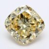 2.12 Carat Cushion Shaped Good Cut Yellow- SI1 Lab Grown Diamond