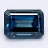 2.53 Carat Emerald Shaped Very Good Cut Blue- SI1 Lab Grown Diamond