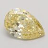2 Carat Pear Shaped Good Cut Yellow- VS2 Lab Grown Diamond