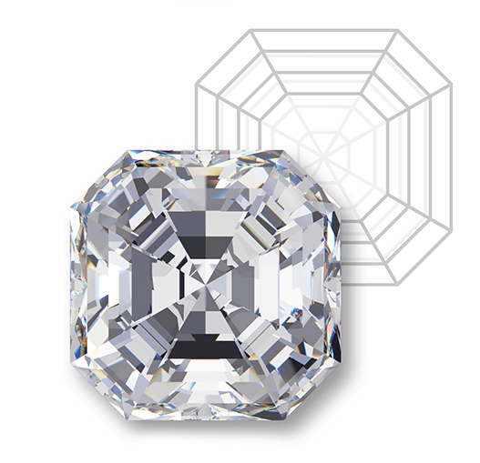 Asscher Diamonds - Dharam Creation