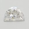 0.45 Carat Half Moon Shaped Very Good Cut E- VS1 Lab Grown Diamond .