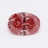 0.51 Carat Oval Shaped Good Cut Pink- SI1 Lab Grown Diamond