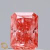 0.51 Carat Radiant Shaped Good Cut Pink- SI1 Lab Grown Diamond