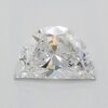 0.53 Carat Half Moon Shaped Excellent Cut D- VS2 Lab Grown Diamond .