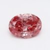 0.53 Carat Oval Shaped Good Cut Pink- SI1 Lab Grown Diamond