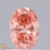 0.57 Carat Oval Shaped Good Cut Pink- VS2 Lab Grown Diamond