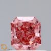 0.64 Carat Cushion Shaped Good Cut Pink- VVS2 Lab Grown Diamond