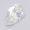 0.77 Carat Pear Shaped Excellent Cut F- VS1 Lab Grown Diamond