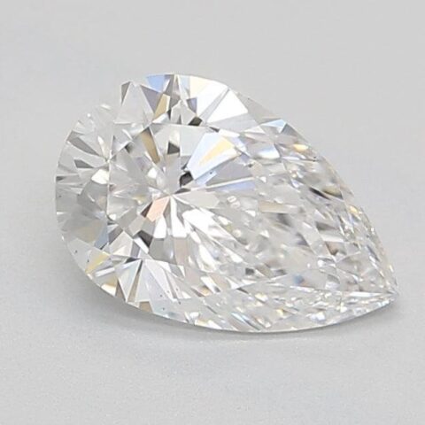 0.91 Carat Pear Shaped Excellent Cut D- VS1 Lab Grown Diamond