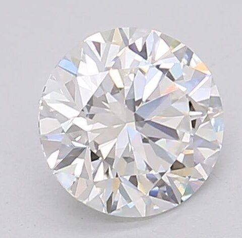 1.01 Carat Round Shaped Excellent Cut F- VS1 Lab Grown Diamond