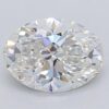 1.01 Carat Oval Shaped Excellent Cut F- VVS2 Lab Grown Diamond