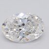 1.01 Carat Oval Shaped Excellent Cut F- VVS2 Lab Grown Diamond