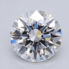 1.01 Carat Round Shaped Excellent Cut F- VVS2 Lab Grown Diamond
