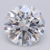 1.01 Carat Round Shaped Excellent Cut F- VVS2 Lab Grown Diamond