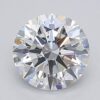 1.01 Carat Round Shaped Excellent Cut F- VVS2 Lab Grown Diamond