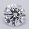 1.01 Carat Round Shaped Excellent Cut F- VVS2 Lab Grown Diamond