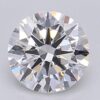 1.01 Carat Round Shaped Excellent Cut G- VVS2 Lab Grown Diamond