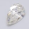 1.01 Carat Pear Shaped Excellent Cut H- VVS2 Lab Grown Diamond