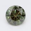 1.02 Carat Round Shaped Very Good Cut Green- VS2 Lab Grown Diamond