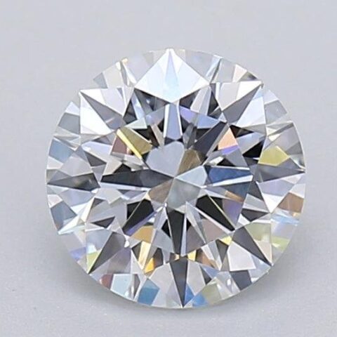 1.02 Carat Round Shaped Excellent Cut E- VS1 Lab Grown Diamond
