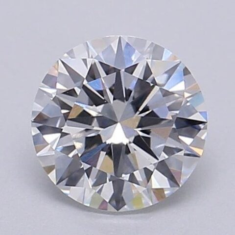 1.02 Carat Round Shaped Excellent Cut E- VS1 Lab Grown Diamond