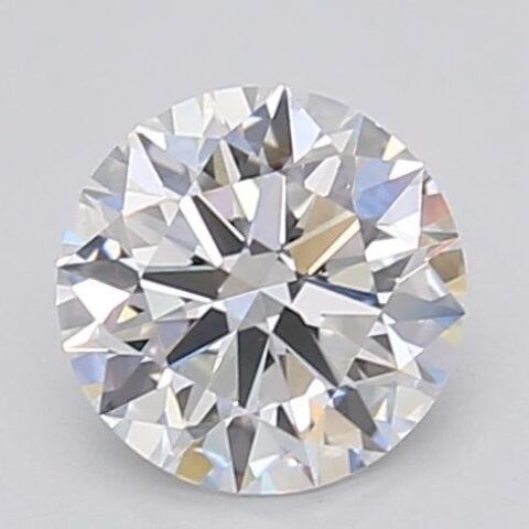 1.02 Carat Round Shaped Excellent Cut E- VS1 Lab Grown Diamond