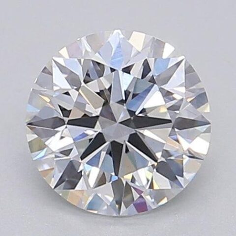 1.02 Carat Round Shaped Excellent Cut E- VS1 Lab Grown Diamond