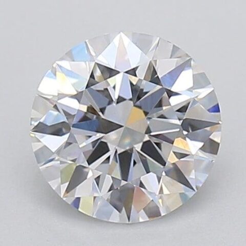 1.02 Carat Round Shaped Excellent Cut E- VS1 Lab Grown Diamond