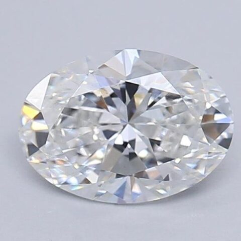 1.02 Carat Oval Shaped Excellent Cut E- VS2 Lab Grown Diamond