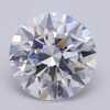 1.02 Carat Round Shaped Excellent Cut E- VS2 Lab Grown Diamond