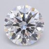 1.02 Carat Round Shaped Excellent Cut F- VS1 Lab Grown Diamond