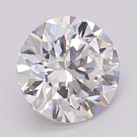 1.02 Carat Round Shaped Excellent Cut F- VS1 Lab Grown Diamond