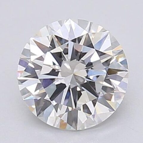 1.02 Carat Round Shaped Excellent Cut F- VS1 Lab Grown Diamond