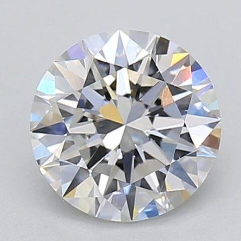 1.02 Carat Round Shaped Excellent Cut F- VS1 Lab Grown Diamond