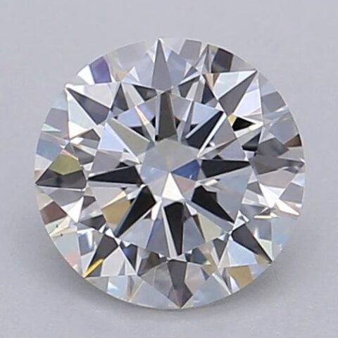 1.02 Carat Round Shaped Very Good Cut F- VS1 Lab Grown Diamond