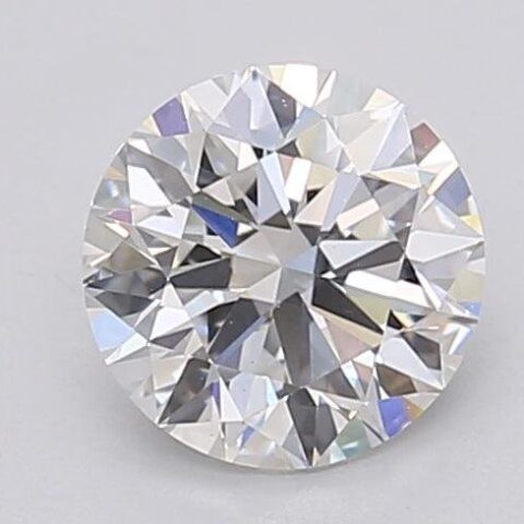1.02 Carat Round Shaped Excellent Cut F- VS1 Lab Grown Diamond