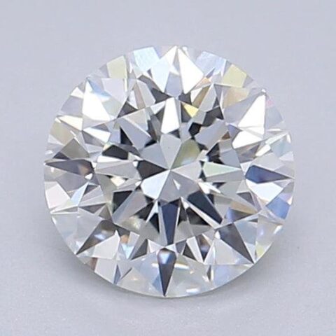 1.02 Carat Round Shaped Excellent Cut F- VS1 Lab Grown Diamond