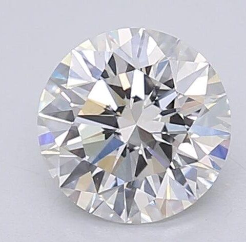 1.02 Carat Round Shaped Excellent Cut F- VS2 Lab Grown Diamond