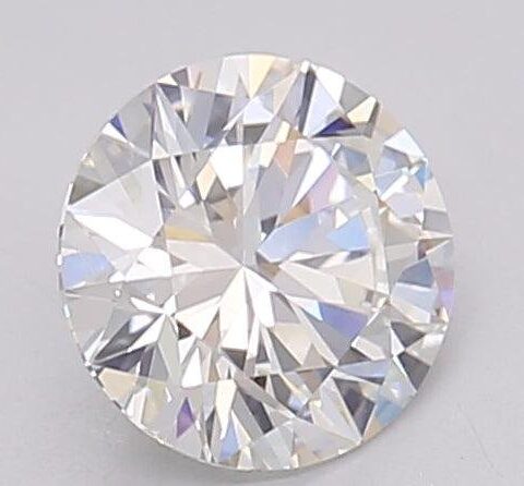 1.02 Carat Round Shaped Excellent Cut F- VVS2 Lab Grown Diamond