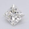 1.02 Carat Princess Shaped Excellent Cut G- VS1 Lab Grown Diamond