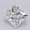 1.02 Carat Princess Shaped Excellent Cut G- VS1 Lab Grown Diamond
