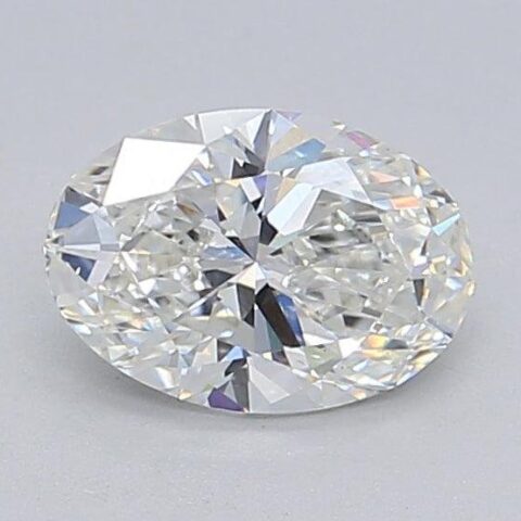 1.02 Carat Oval Shaped Excellent Cut G- VS2 Lab Grown Diamond