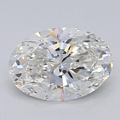 1.02 Carat Oval Shaped Excellent Cut G- VVS2 Lab Grown Diamond