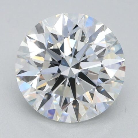1.02 Carat Round Shaped Excellent Cut G- VVS2 Lab Grown Diamond