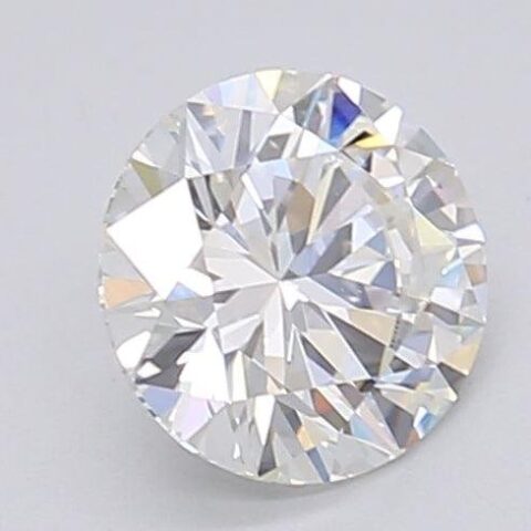 1.02 Carat Round Shaped Excellent Cut G- VVS2 Lab Grown Diamond
