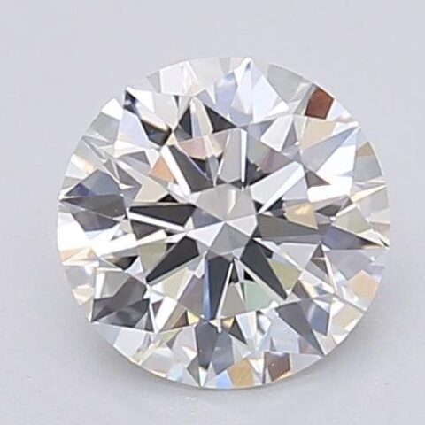 1.02 Carat Round Shaped Excellent Cut G- VVS2 Lab Grown Diamond