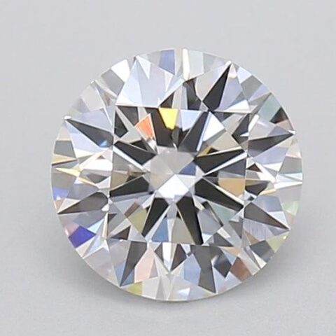 1.02 Carat Round Shaped Excellent Cut G- VVS2 Lab Grown Diamond