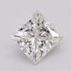 1.02 Carat Princess Shaped Excellent Cut H- VS1 Lab Grown Diamond