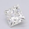 1.02 Carat Princess Shaped Excellent Cut H- VVS2 Lab Grown Diamond
